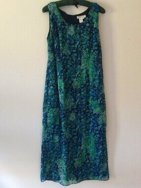 Coldwater Creek Sleeveless Lined Dress Size 8